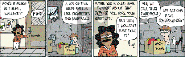Wallace the Brave on Friday April 25, 2025 Comic Strip