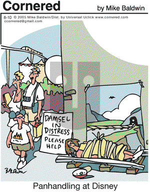 Cornered on Saturday August 10, 2013 Comic Strip