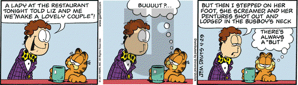 Garfield on Friday April 29, 2011 Comic Strip