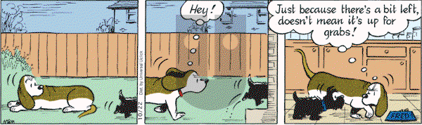 Fred Basset on Friday October 22, 2010 Comic Strip