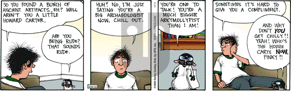 Get Fuzzy on Tuesday December 15, 2009 Comic Strip
