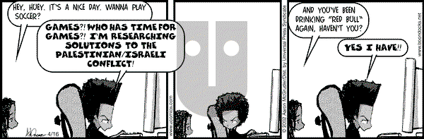 The Boondocks on Friday November 18, 2011 Comic Strip