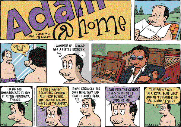 Adam@Home on Sunday September 18, 2011 Comic Strip