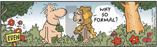 Frank and Ernest on Saturday January 19, 2008 Comic Strip