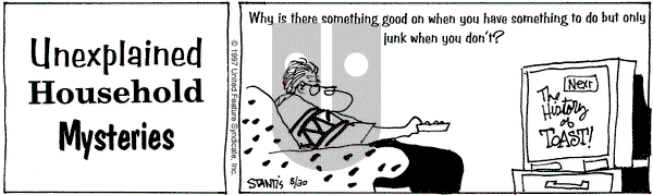 The Buckets on Saturday August 30, 1997 Comic Strip