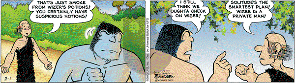 Alley Oop on Friday February 1, 2013 Comic Strip