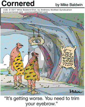 Cornered on Thursday April 20, 2017 Comic Strip