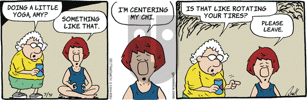 Lola on Monday July 31, 2017 Comic Strip