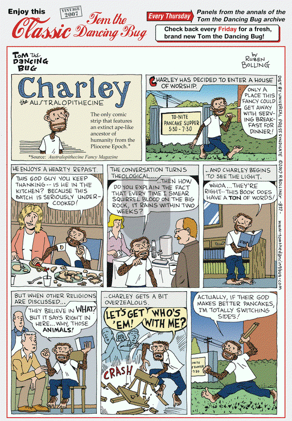 Tom the Dancing Bug on Thursday October 20, 2016 Comic Strip