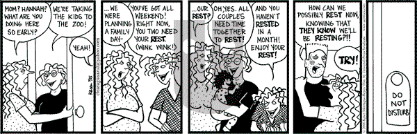 Clear Blue Water on Saturday July 15, 2006 Comic Strip