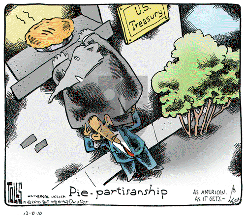 Tom Toles on Wednesday December 8, 2010 Comic Strip