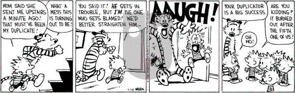 Calvin and Hobbes - Tuesday January 14, 2020 Comic Strip