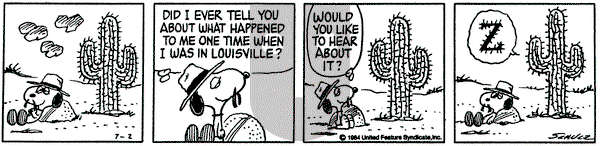 Peanuts on Monday July 2, 1984 Comic Strip