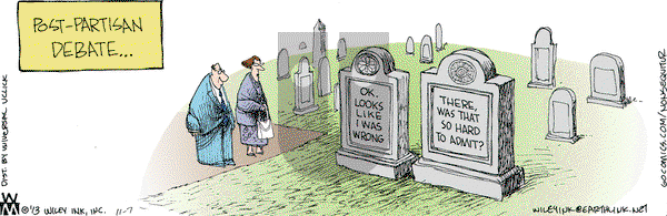Non Sequitur on Thursday November 7, 2013 Comic Strip