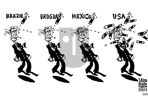 Lalo Alcaraz on Tuesday March 20, 2007 Comic Strip