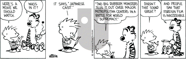 Calvin and Hobbes on Wednesday May 14, 1986 Comic Strip