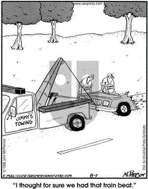 Close to Home on Friday August 7, 1998 Comic Strip