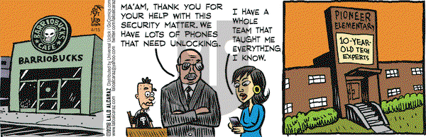 La Cucaracha on Friday April 15, 2016 Comic Strip