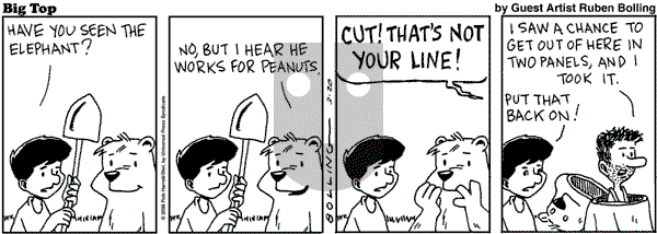 Big Top on Monday March 20, 2006 Comic Strip
