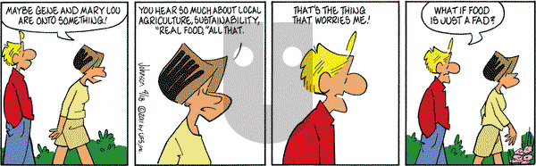 Arlo and Janis on Monday April 18, 2011 Comic Strip