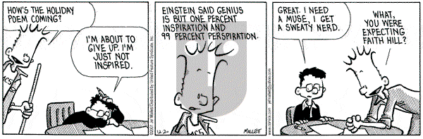Frazz on Thursday December 20, 2001 Comic Strip