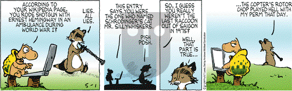 Over the Hedge on Tuesday May 1, 2018 Comic Strip