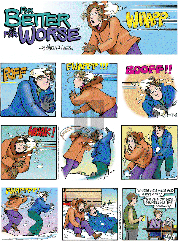 For Better or For Worse - Sunday February 18, 2007 Comic Strip