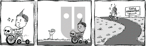 Lio on Thursday April 19, 2018 Comic Strip