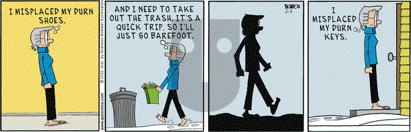 Grand Avenue on Monday February 3, 2025 Comic Strip