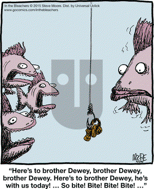 In the Bleachers on Tuesday May 26, 2015 Comic Strip