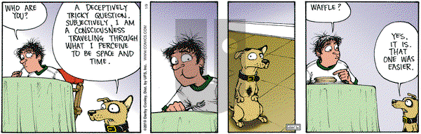 Get Fuzzy on Saturday January 9, 2010 Comic Strip