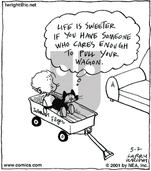 Kit 'N' Carlyle on Wednesday May 2, 2001 Comic Strip