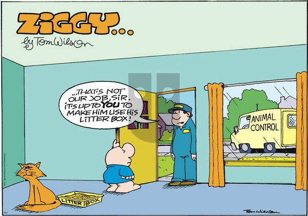 Ziggy on Sunday August 21, 2011 Comic Strip
