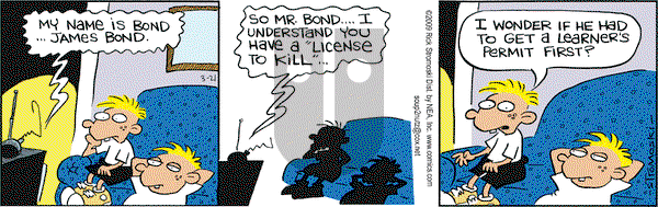 Soup to Nutz - Old on Saturday March 21, 2009 Comic Strip