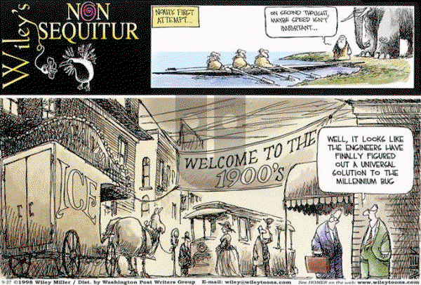 Non Sequitur on Sunday September 27, 1998 Comic Strip