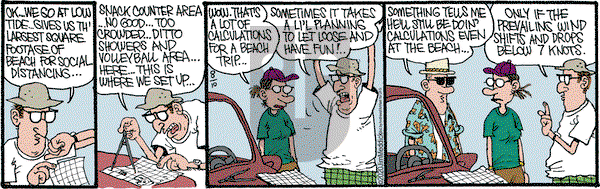 Monty on Monday August 10, 2020 Comic Strip