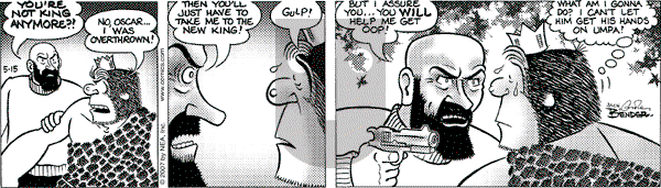 Alley Oop on Tuesday May 15, 2007 Comic Strip
