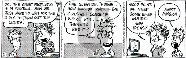 Heart of the City on Wednesday August 1, 2007 Comic Strip
