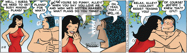 Alley Oop on Monday February 12, 2018 Comic Strip