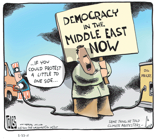 Tom Toles - Wednesday February 23, 2011 Comic Strip