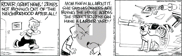 Red and Rover on Saturday March 1, 2008 Comic Strip