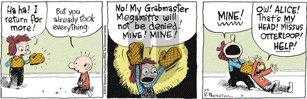 Cul de Sac - Tuesday April 6, 2010 Comic Strip