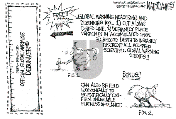 Matt Davies on Tuesday February 9, 2010 Comic Strip