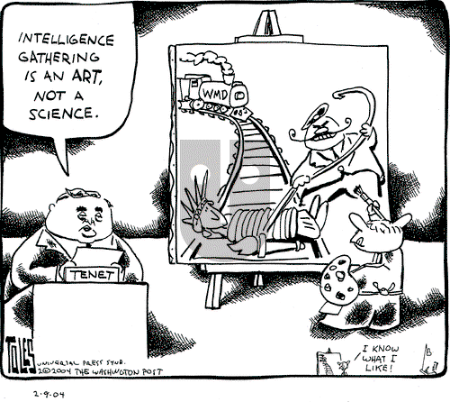 Tom Toles on Monday February 9, 2004 Comic Strip
