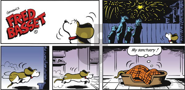 Fred Basset on Sunday November 5, 2017 Comic Strip