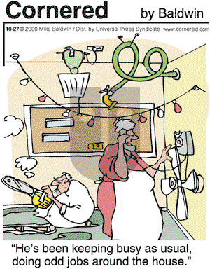 Cornered - Friday October 27, 2000 Comic Strip