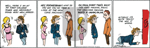 Doonesbury on Wednesday March 5, 2014 Comic Strip