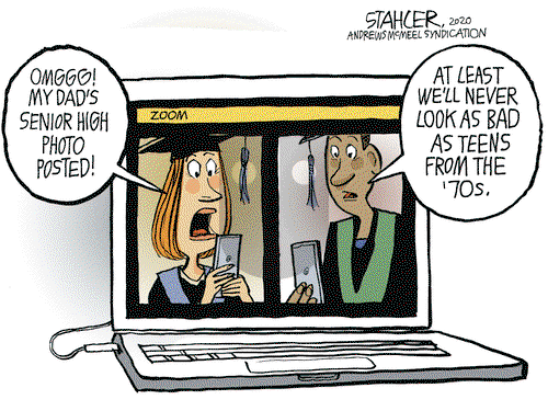 Jeff Stahler on Thursday April 16, 2020 Comic Strip