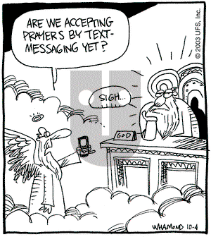 Reality Check on Saturday October 4, 2003 Comic Strip