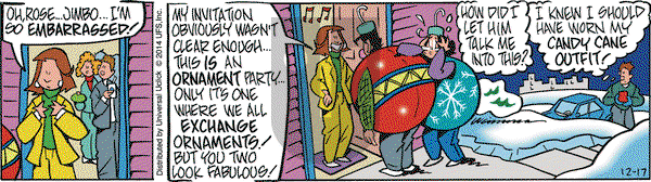 Rose is Rose on Wednesday December 17, 2014 Comic Strip